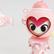 Lady Pink. Un progetto di 3D di Néstor Andrés - 11.06.2017