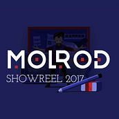 Molrod-SowhReel17. Un progetto di 3D, Animazione, Animazione di personaggi, Direzione artistica, Character design, Graphic design, Illustrazione tradizionale, Illustrazione vettoriale e Motion graphics di Raúl Molina Rodríguez - 12.06.2017