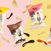 Packaging gama Extraordinarias Rubio. Traditional illustration, Naming, and Packaging project by MABA - 06.14.2017