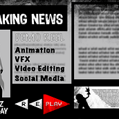 DemoReel_Fin_de_ciclo. 3D, Animation, Character Animation, Character Design, VFX, and Video project by Beatriz Turumbay Hernández - 06.02.2017