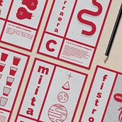 Vocabulario de Málaga - Set de postales. Traditional illustration project by Estudio Extramuros - 06.18.2017