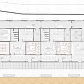 Planta Arquitectónica PFC. Architecture project by Jorge Rodríguez Pérez - 06.21.2017