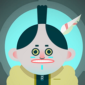 LA NOCHE DEL COYOTE · Microhistorias animadas con After Effects. Un proyecto de Animación, Diseño de personajes, Ilustración tradicional y Motion Graphics de Lucas Martínez Martínez - 21.06.2017