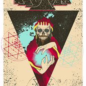 Kadavar. Graphic Design, and Traditional illustration project by carlosalvarezurbano - 06.23.2017
