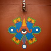 Pintura Mural. Architecture, Street Art, Set Design, L, scape Architecture, and Painting project by Anael Pineda - 06.25.2017