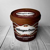 Rediseño de Häagen-Dazs. Graphic Design project by Isabel García - 06.26.2017