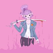 Death-Sweet. Graphic Design, Traditional illustration, and Vector Illustration project by Fede DelgadillOcampo - 06.29.2017
