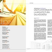 REVISTA BY ARCHEETECTURA EL ENCANTO, EL SALVADOR. Editorial Design project by Juan Durán - 06.30.2017