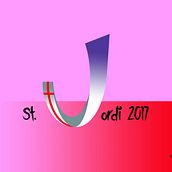 ST. JORDI minimalista. Traditional illustration, and Vector Illustration project by Núria Palou - 04.15.2017