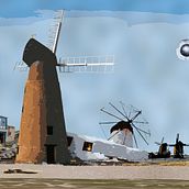 Tu quijote ha partido a tiempo, Dulcinea. Un proyecto de Ilustración tradicional de Pat Moleon - 02.07.2017