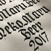 Neko Maru Beer. Caligrafía. Ein Projekt aus dem Bereich Kalligrafie, Grafikdesign, T, pografie und Schrift von karen_ghazal - 06.07.2017