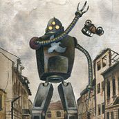 Ilustraciones para la novela juvenil: "Historias de una ciudad inundada". El Proyecto consistía en 15 ilustraciones de cada uno de los capítulos. Las ilustraciones están hechas a acuarela y lápiz de color. Procesaas posteriormente con photoshop. Traditional illustration project by Diana Escribano Henarejos - 07.04.2017
