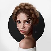 RETRATO RECONSTRUIDO (2015-2017). Un progetto di Design, Character design e Illustrazione tradizionale di Ale Michel - 04.07.2017
