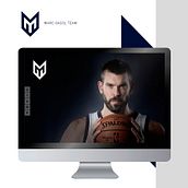 Marc Gasol. Web Development, Web Design, UX / UI, Creative Consulting, and Graphic Design project by 6tems Comunicació Interactiva - 07.05.2017