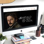 Diseño Web JC Arévalo Artista Visual. Un proyecto de Diseño Web de Cecilia O'Donnell - 06.06.2016