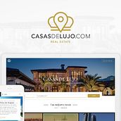 Casas de Lujo. Sitio web.. Br, ing, Identit, Web Development, Design, Interactive Design, Web Design, and UX / UI project by Adrián Miranda Rodríguez - 07.07.2017