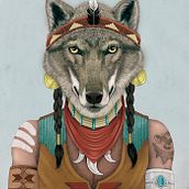 Colección Ethnic Souls. Un progetto di Illustrazione tradizionale di Jose Luis Oliver Campoy - 09.01.2016