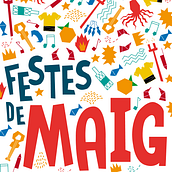 Festes de Maig 2017. Graphic Design, and Traditional illustration project by Miriam Morales - 01.02.2017
