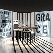 Valentino New Launch. Un projet de Architecture d'intérieur de zalizae - 11.07.2017