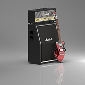 Diseño, optimización topológica y mecánica para la obtención de diseño de producto de alto valor añadido - Aplicación al diseño de una guitarra eléctrica. Design de produtos projeto de Adrián García De Jesús Lopes - 15.07.2017