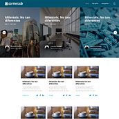 Blog CornerJob. Web Development project by Sara Row - 06.30.2017