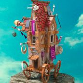 casa portátil. 3D, and Design project by Victor Morcillo Luque - 07.17.2017