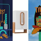 Mi Proyecto del curso: Prototipado y visualizaciones de producto en Cinema 4D. 3D, Animation, and Design project by Alejandra Martinez Gonzalez - 07.19.2017