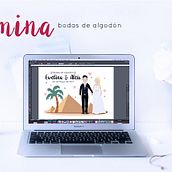 Lámina personalizada: Bodas de algodon. Design, Traditional illustration, and Vector Illustration project by Irene Marti - 06.20.2017