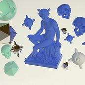 Practica de cinema4d. 3D project by Emiliano Lujan Chavez - 07.23.2017