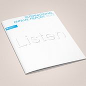 Annual Report 2014 SOS Children's Villages. Un proyecto de Diseño editorial, Diseño gráfico e Infografía de Manuela Ruiz - 24.07.2017