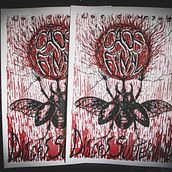 CAOS FINAL - póster serigrafiado. Un progetto di Illustrazione tradizionale e Serigrafia di Mónica Di Francesco - 24.07.2017