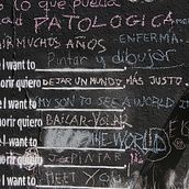 Before I die Wall Valencia. Un proyecto de Arte urbano, Caligrafía y Escenografía de Manuela Ruiz - 25.07.2013