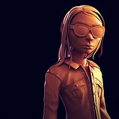 Cartoon Laura Kinney (Logan). Un proyecto de 3D de Jesús Chacón - 25.07.2017