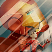 Póster de Spider-man Homecoming. Projekt z dziedziny Trad, c i jna ilustracja użytkownika Salvi Huerta - 26.07.2017