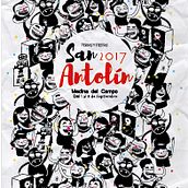 Cartel para las ferias y fiestas de San Antolín 2017. Graphic Design, and Traditional illustration project by Charlie - 07.27.2017