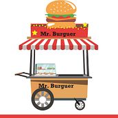 Manual de identidad Mr. burguer. Br, ing & Identit project by D'atelier Agencia Creativa - 07.27.2017