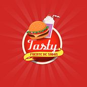 Menu Tasty. Design project by D'atelier Agencia Creativa - 07.28.2017