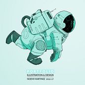 Portfolio 2015 - 17N . % Noemí Martínez Cillero tarafından hazırlanan Geleneksel illüstras, Ve on projesi - 07.29.2017