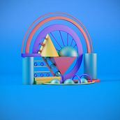 Mi Proyecto del curso: Introducción exprés al 3D: de cero a render con Cinema 4D. Un proyecto de 3D de PaulaN - 30.07.2017