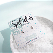 SALADAS. Br, ing, Identit, Accessor, Design, and Graphic Design project by Carla Villanueva - 08.06.2017