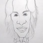 Caricatura. Een project van Traditionele illustratie van John David Alvarez - 02.08.2017
