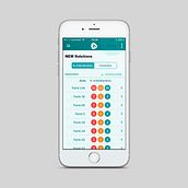 Aplicación Móvil - NEM Solutions. Un proyecto de UX / UI de GuGo Creative - 04.11.2016
