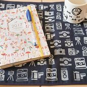 Cámaras fotográficas para estampación en tela - Producto: Individuales. Arts, Crafts, Design, Audiovisual Production, and Product Design project by Romina Fontana - 07.15.2017
