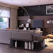Saón Comedor Ein Projekt aus dem Bereich 3D und Innendesign von Abel Mesa - 05.08.2017