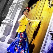 Colección SUEÑOS. Moda Flamenca para mujer.. Accessor, Design, Pattern Design, Product Design, and Costume Design project by Luz Atelier Oficial - 08.05.2017