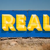 Real. Street Art, Lettering, and Painting project by Sergi Solé - 08.08.2017