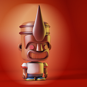 Tikiwey. 3D project by Héctor Moctezuma - 08.08.2017