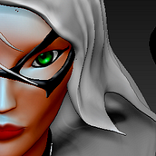 Mi Proyecto del curso: Felicia Hardy en 3D Ein Projekt aus dem Bereich 3D von Juan Antonio Arroyo Muñoz - 09.08.2017