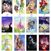 Disney Month. Br, ing, Identit, Film, Comic, Design, and Traditional illustration project by Jorge Garcia Ruiz - 07.30.2017