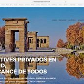 Detectives madrid. Web Design project by Wellaggio - 08.15.2017